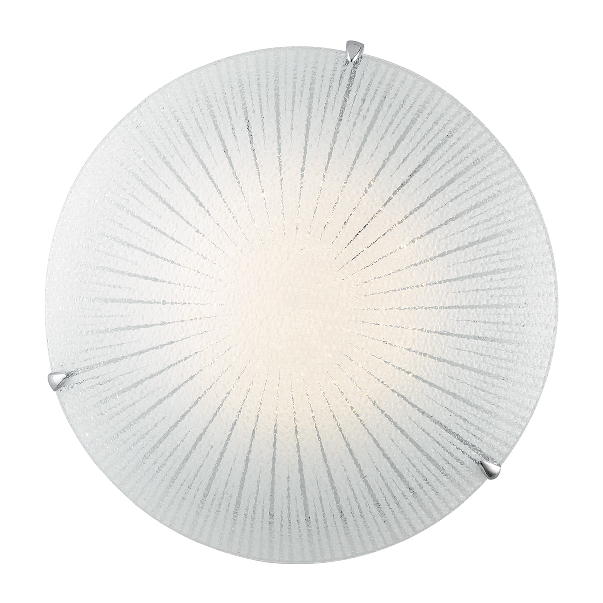 Plafoniera LED CHANTAL in vetro bianco 15W 4000K (luce naturale) 30 cm.