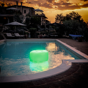 Siège gonflable avec LED multicolore et télécommande Pulight InnovaGoods