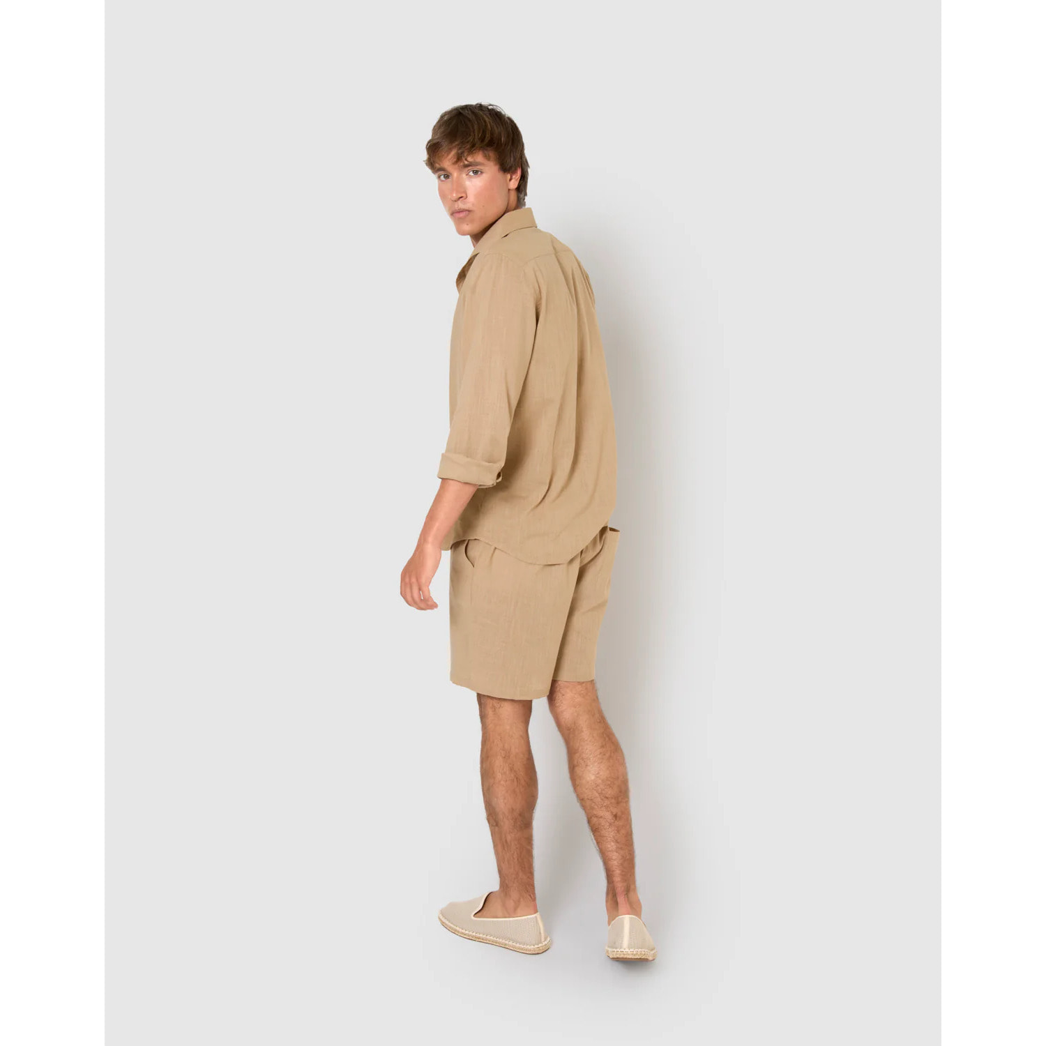 Pantalón corto algodón cuerda