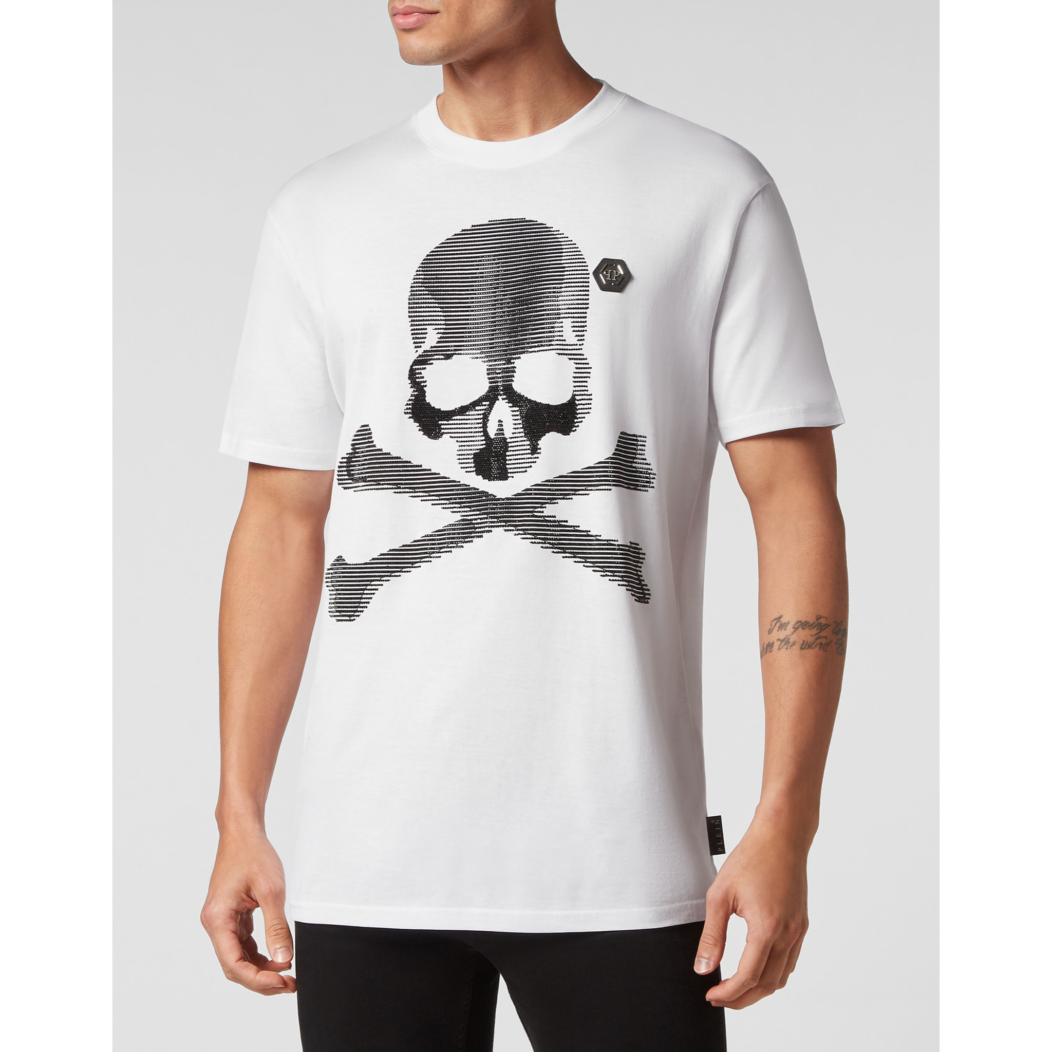 PHILIPP PLEIN T-shirt girocollo SKULL&BONES
