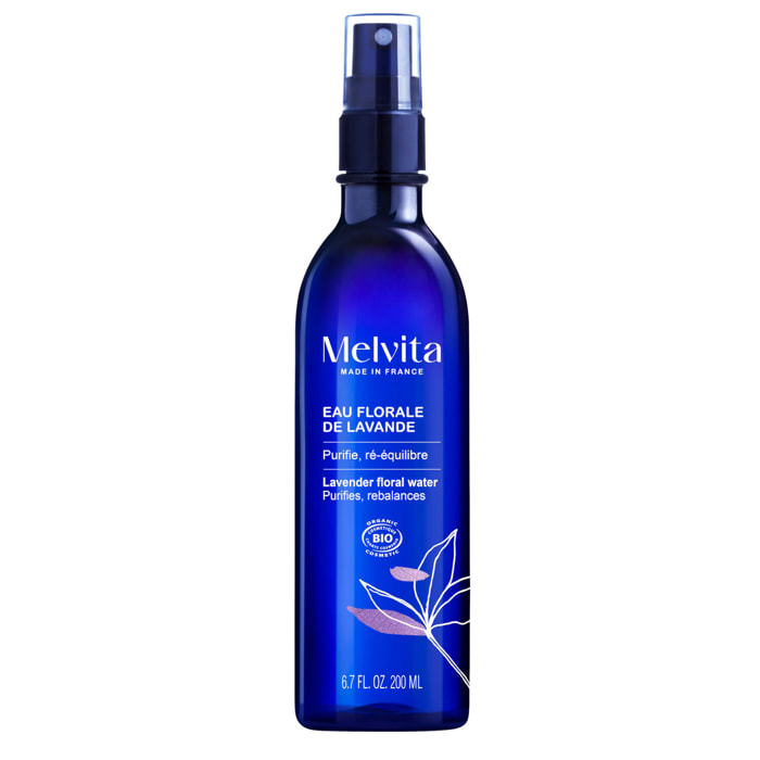 Eau Florale de Lavande Bio - Purifiante & Rééquilibrante 200 ml