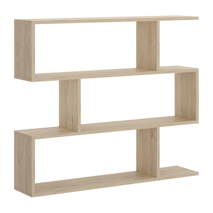 Libreria Hampton, 110 x 25 x 96, Rovere