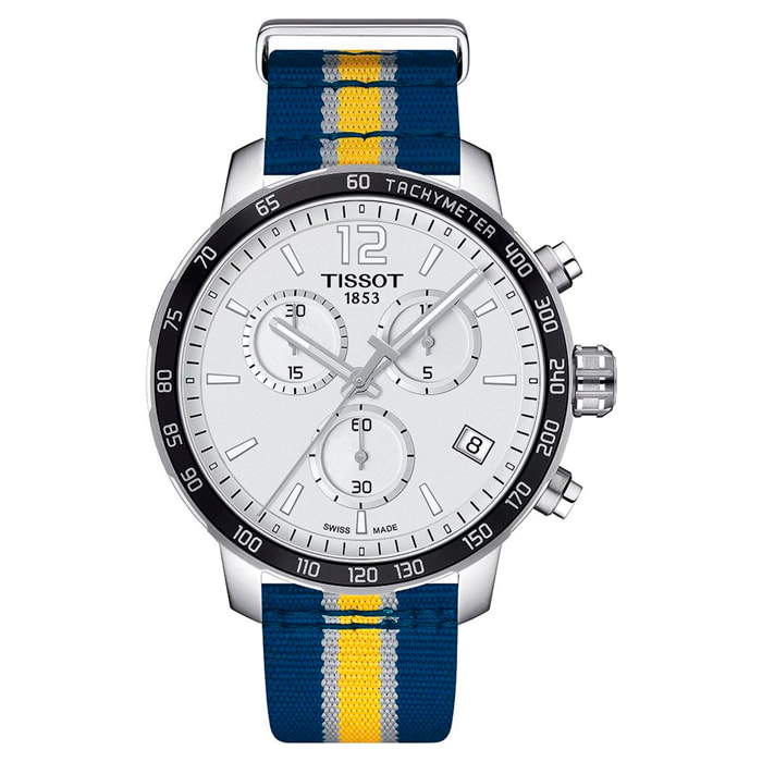 Reloj Tissot T095.417.17.037.23 Hombre Analogico Cuarzo con Correa de Nailon