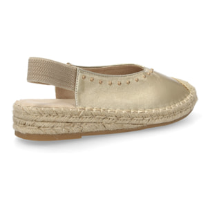 Alpargata destalonada mujer comoda verano