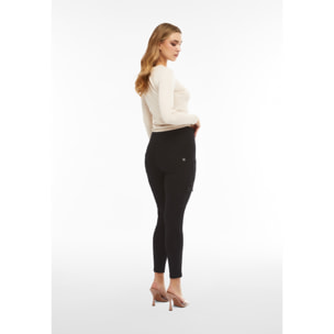 Jeggings WR.UP® tasche cargo, vita alta e lunghezza 7/8