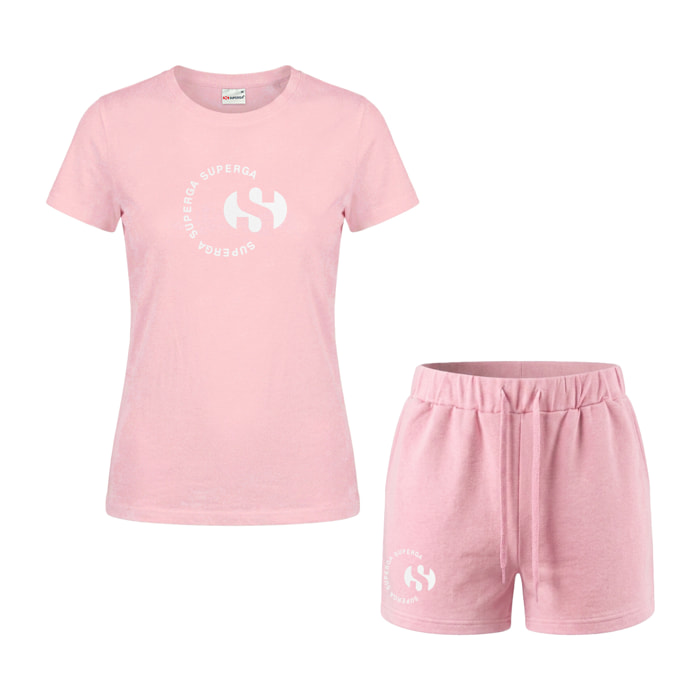 Completo Ragazza SUPERGA Corto Cotone Jersey