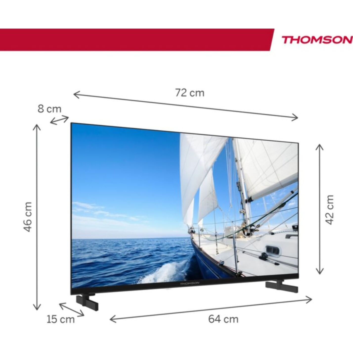 TV LED THOMSON 32HG2S14-32 pouces (80cm)