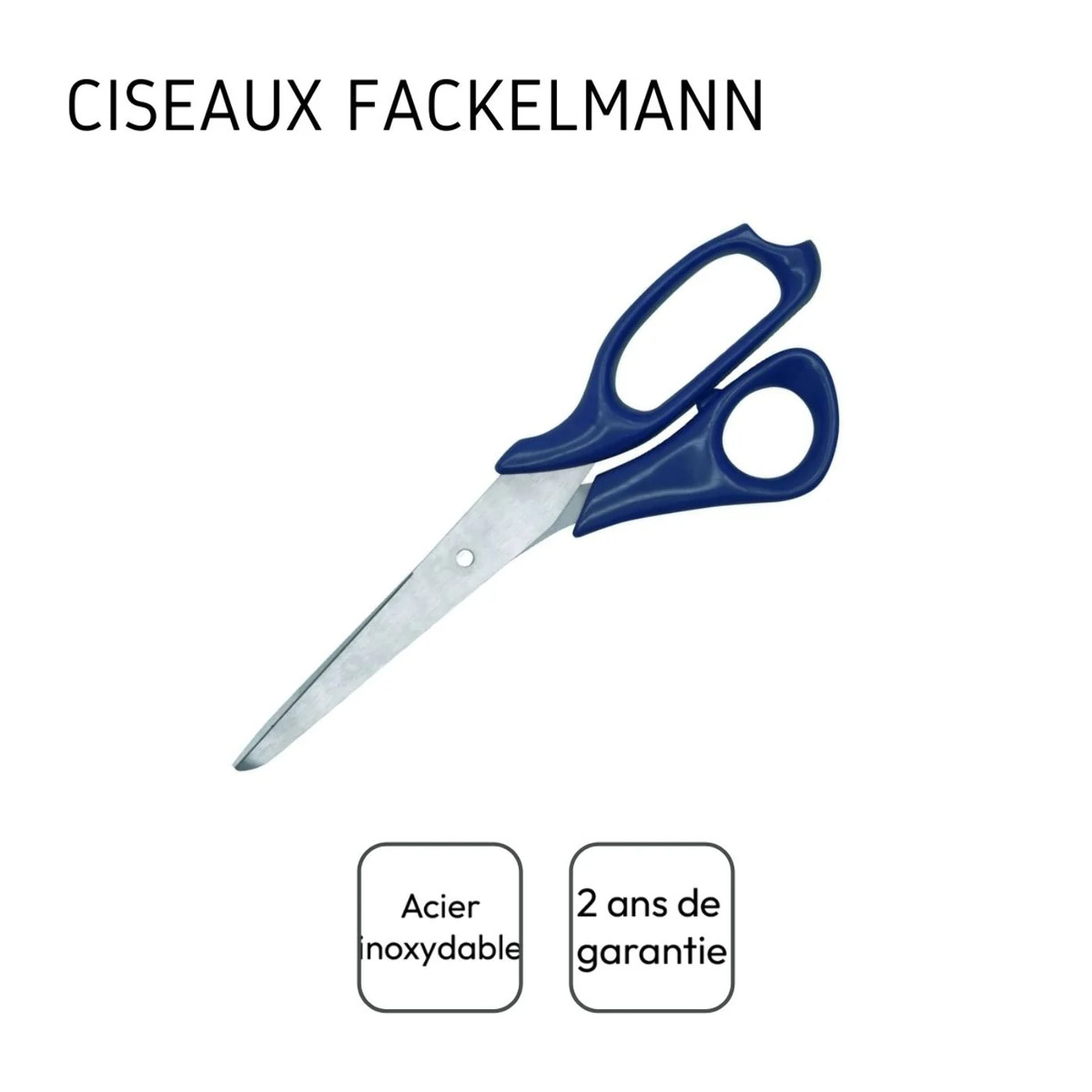 Set de 2 ciseaux à volaille en inox Fackelmann Elemental