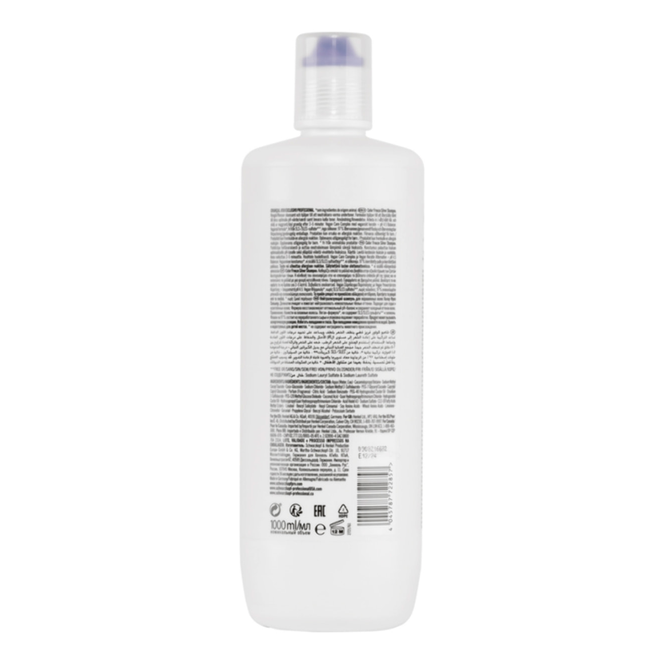 SCHWARZKOPF BC Bonacure Color Freeze Silver Shampoo 1000ml
