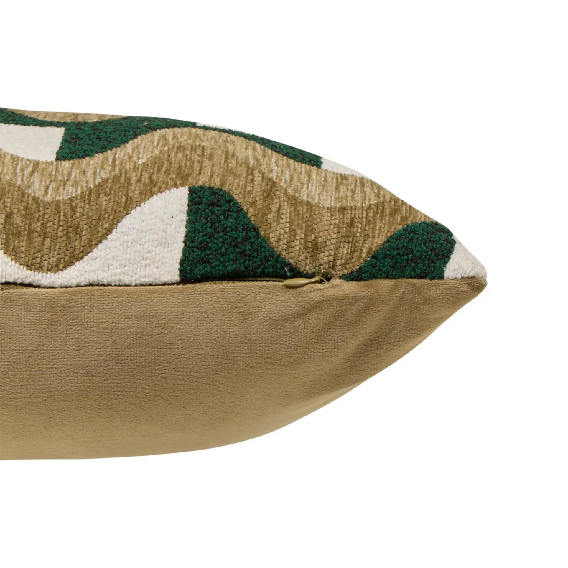 Coussin Floe vert Kaki 58x38cm