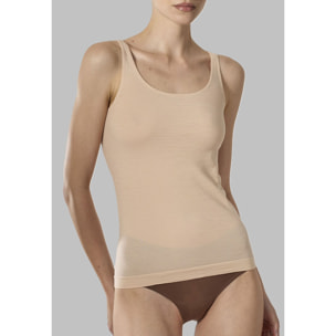 Top Pure Wool Top Sleeveless