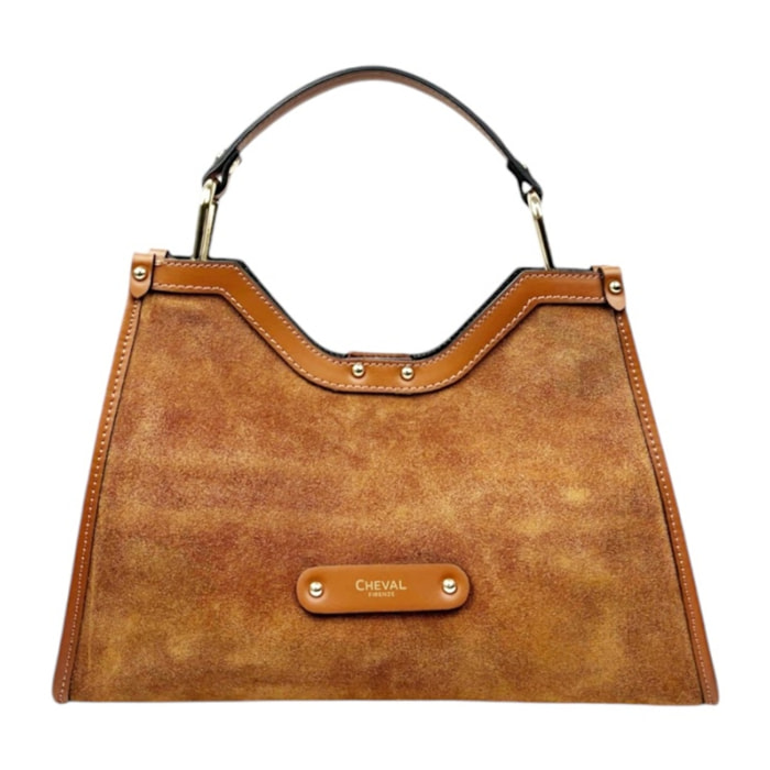 Borsa a mano Cheval Firenze Capri Mini F/W Cuoio