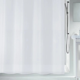 Rideau de douche PEVA BIO Blanc Spirella