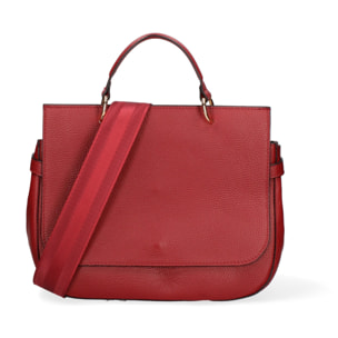Borsa a mano da donna - Modello Novara Plus - Vera pelle - 33.0 x 27.0 x 15.0 cm