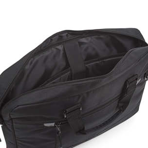 Maletin Portadocumentos Textil Jaslen Norwich Negro