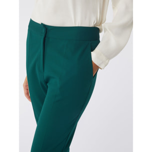 Oltre - Pantalón pitillo New York - Verde