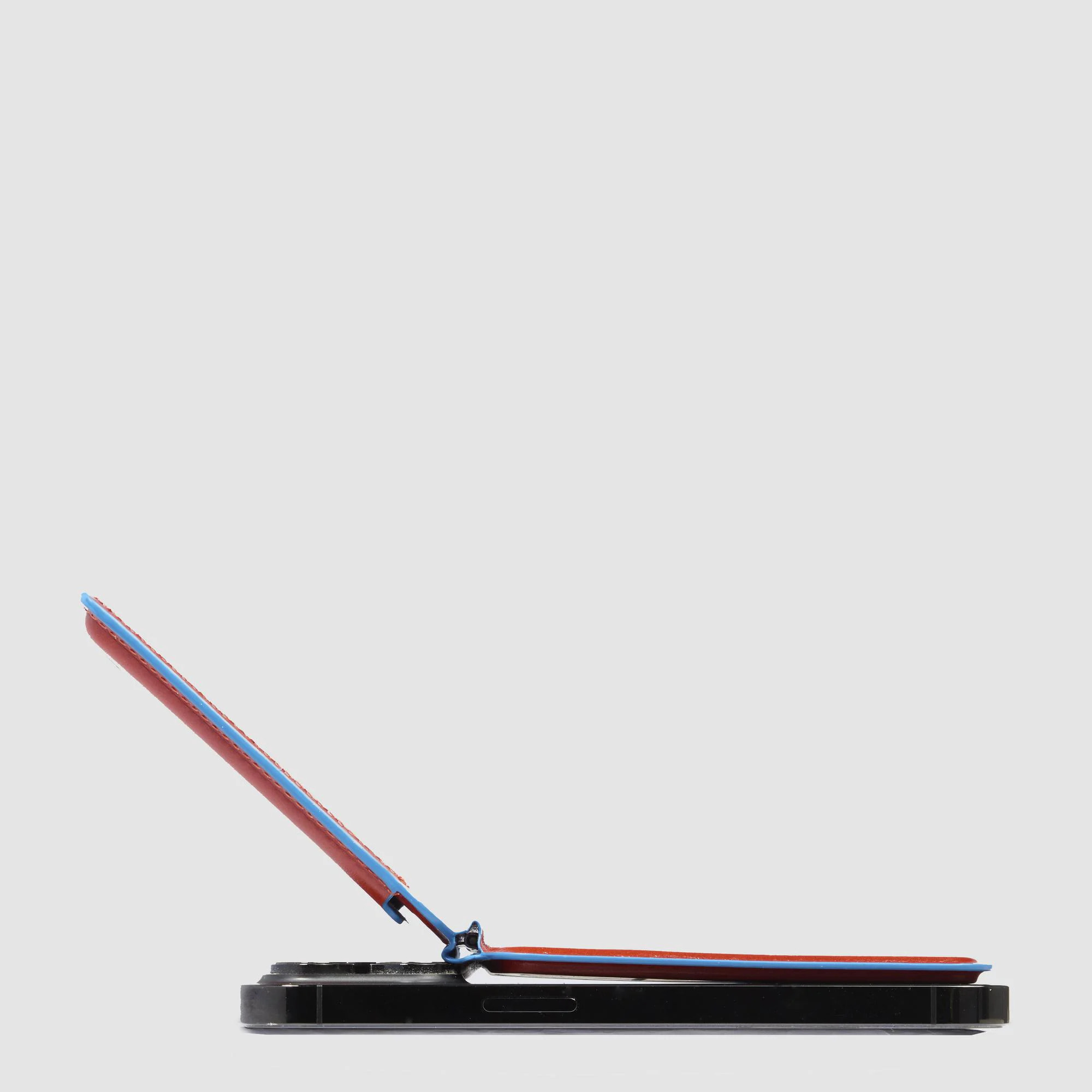 Piquadro Portafogli MagSafe in pelle con tracker ricaricabile