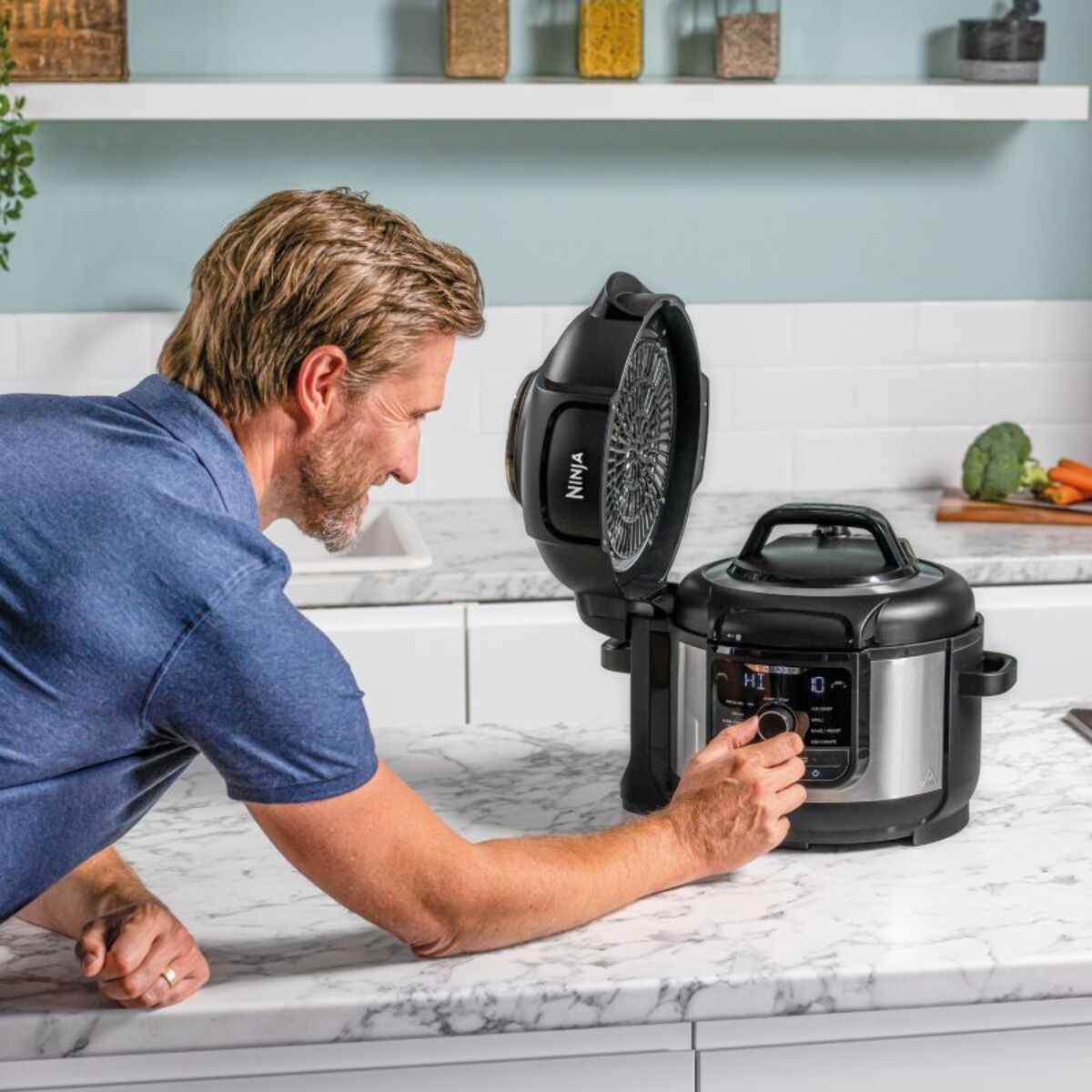 Multicuiseur NINJA Foodi OP350FR  6 L, 9 modes de cuisson dont air fryer