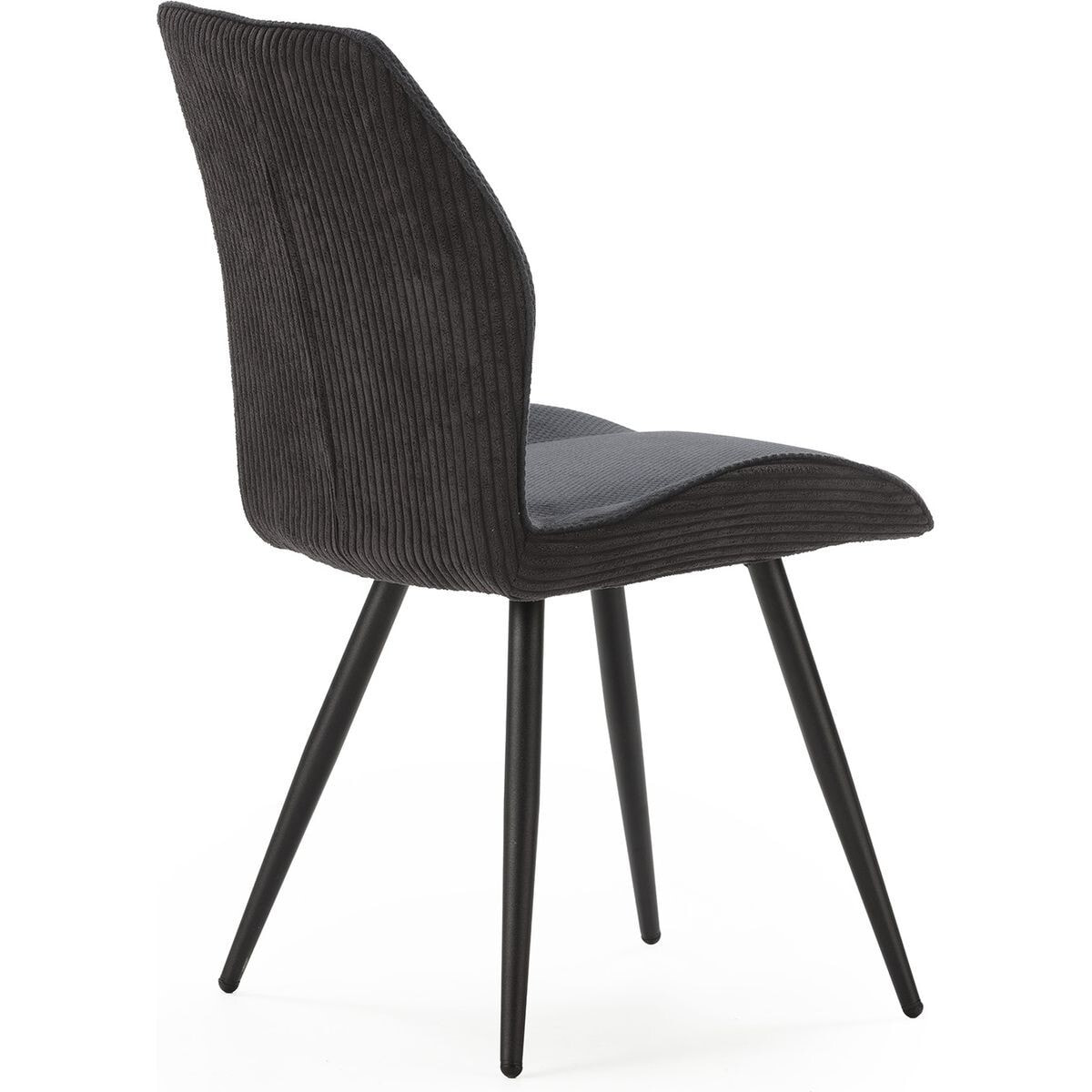 Lot de 2 chaises en velours côtelé - LYKKE