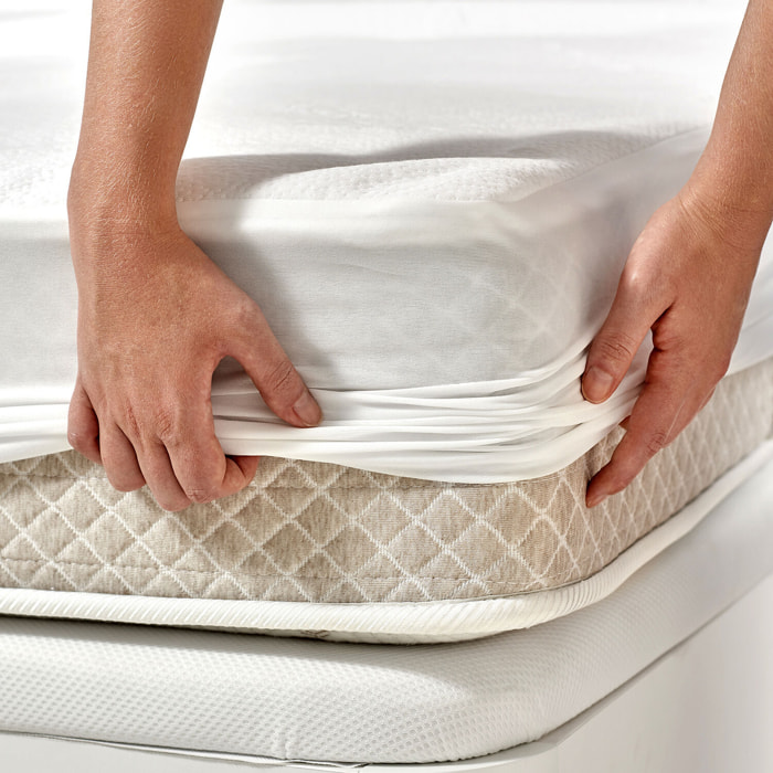 Protecto de Colchón de Hotel | TENCEL | Impermeable | Termorregulador | Antibacteriano