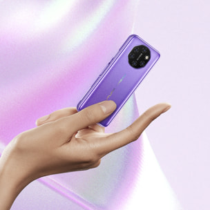 DAM Smartphone  Mini S10i 4G, Android, 3GB RAM + 64GB. Schermo da 3,46''. Doppia scheda SIM. 4,5x1,2x10,2 cm. Viola