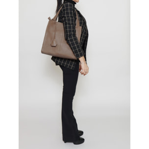 Borsa a spalla da donna - Modello Seraphina Ultra - Vera pelle - 34.0 x 32.0 x 11.0 cm