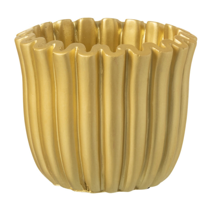 J-Line cache-pot - ciment - or - small