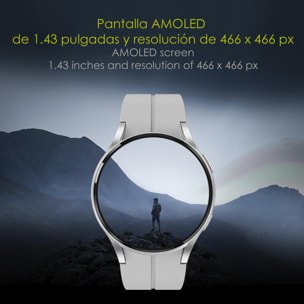 Smartwatch R6 Pro Max, schermo AMOLED, +100 modalità sportive. Chiamate BT, notifiche push. Monitor della glicemia.