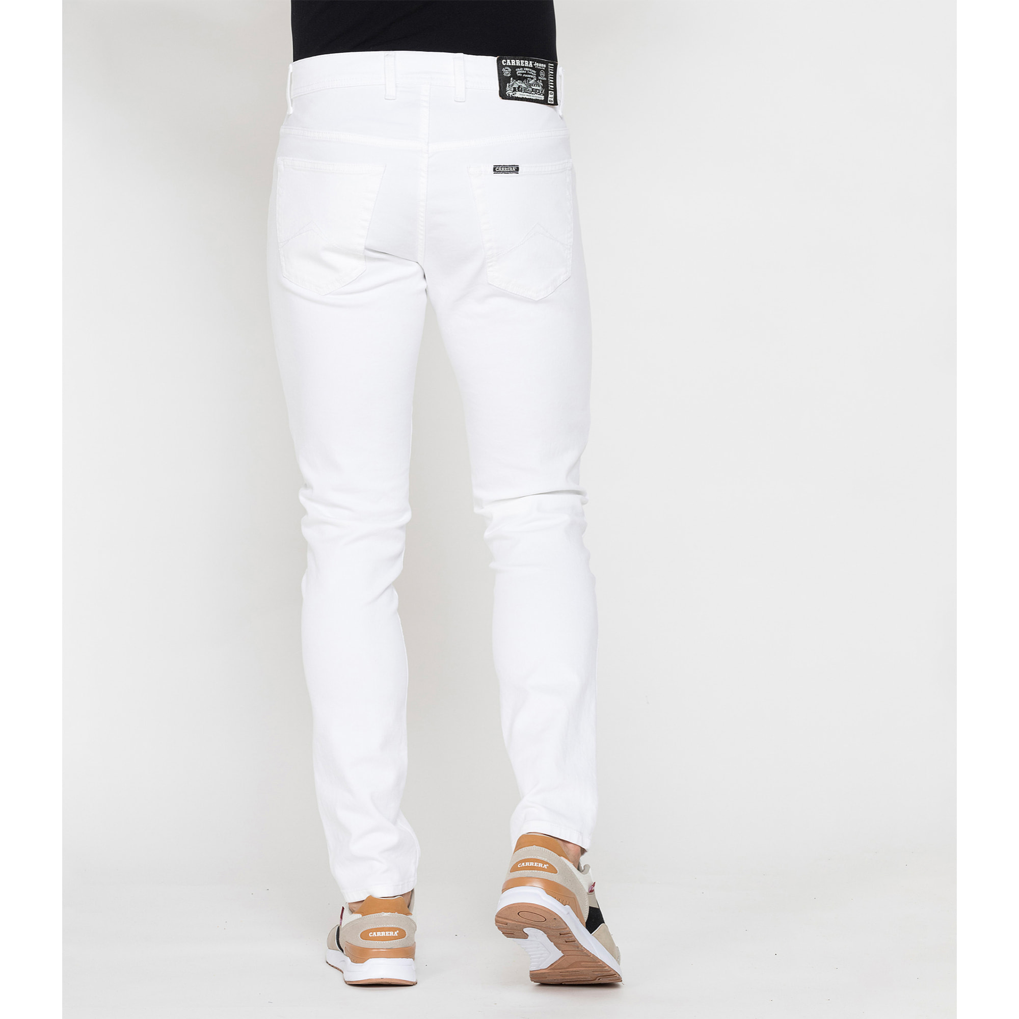 JEANS COLOR SLIM FIT IN BULL DENIM STRETCH TINTO OLD