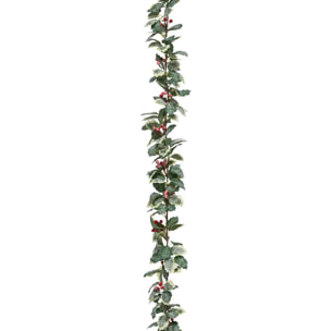 Guirlande houx 1,80 m plastique