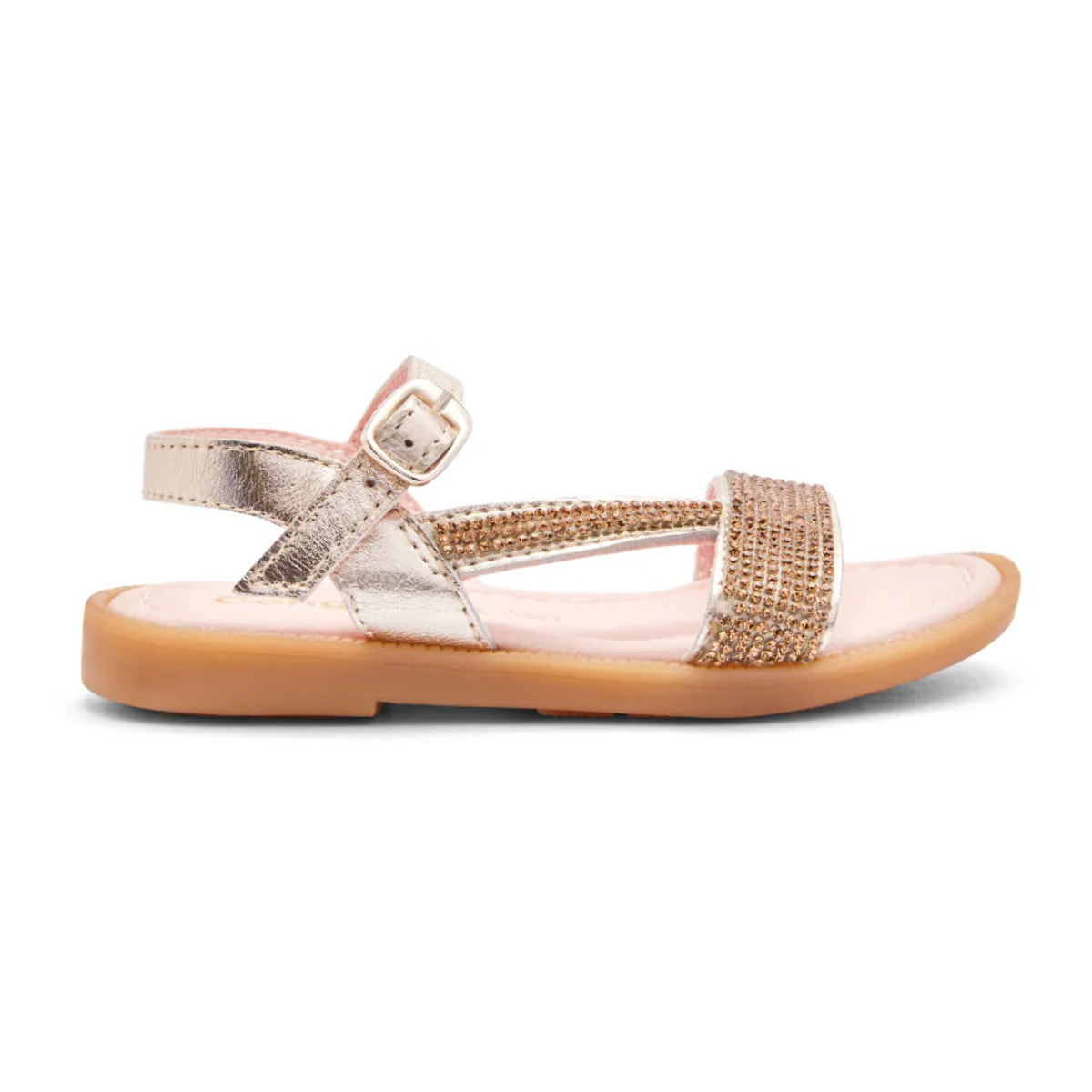 Sandalias de Niña Hebilla Piel