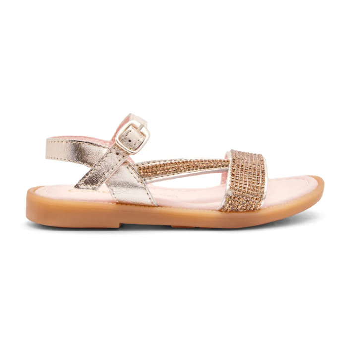 Sandalias de Niña Hebilla Piel
