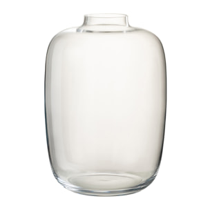 J-Line vase Cleo - verre - transparent - small - Ø 25 cm