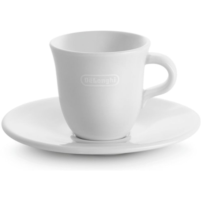 Tasse DELONGHI Set en céramique DLSC308 2 x 70ML pour expresso