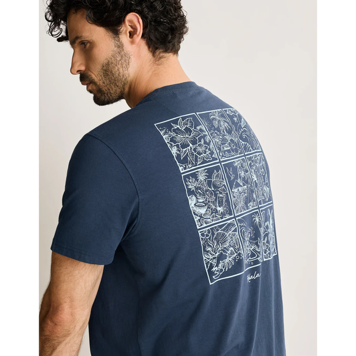 Camiseta Manga Corta Azul Marino - Rory