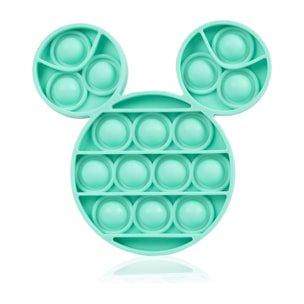 Bubble Pop It giocattolo sensoriale antistress, bolle di silicone da spremere e premere. Design mini mouse.