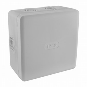 Boite de dérivation étanche en saillie IP55 115x115xprof.55 mm DEBFLEX Gris - 718808