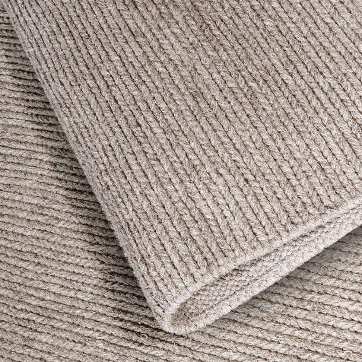 Tapis kilim, motif faux uni, tissé à la main, neya, chic