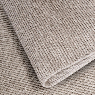 Tapis kilim, motif faux uni, tissé à la main, neya, chic