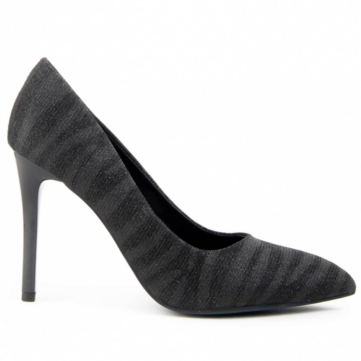 Zapato De Tacón - Negro - Altura: 10 Cm