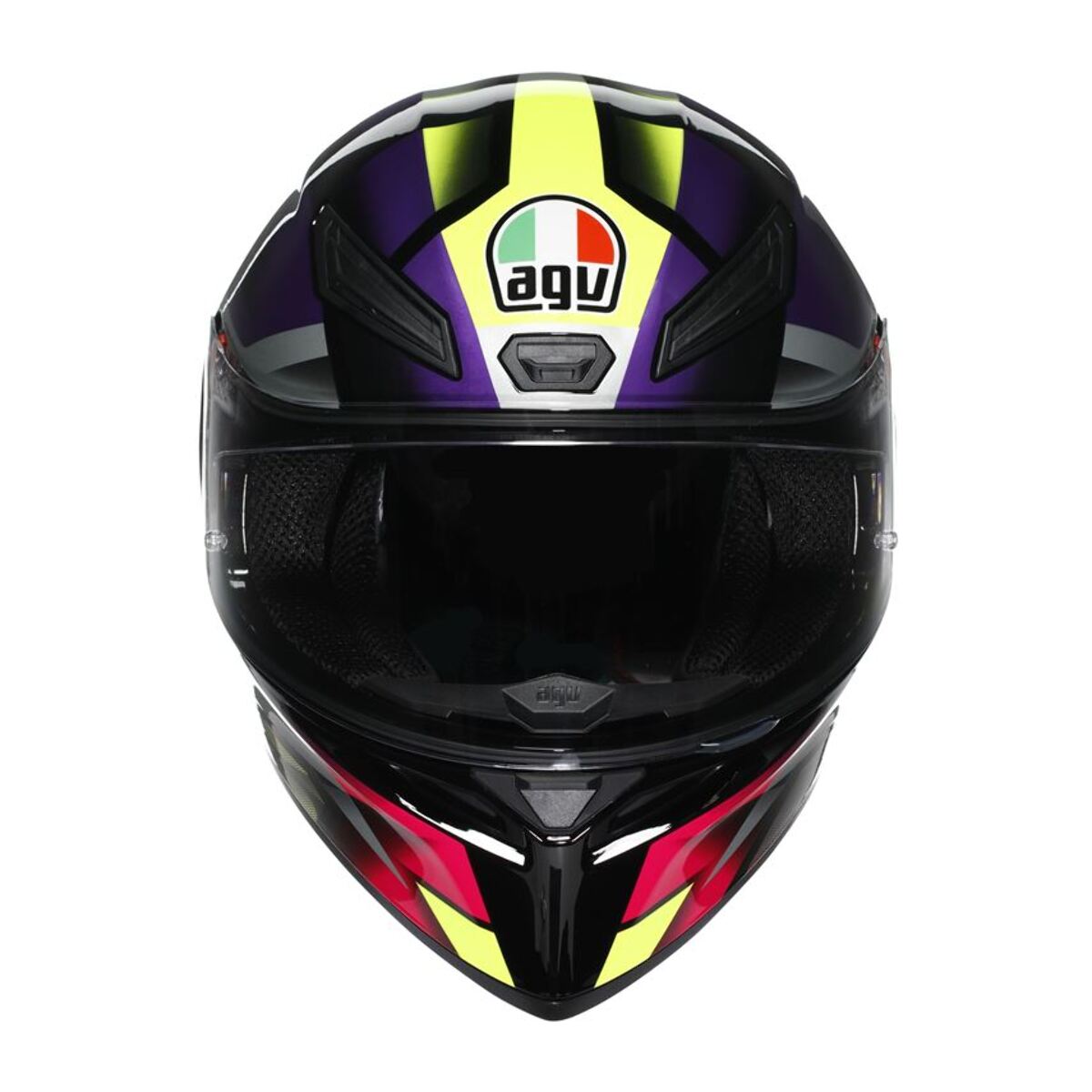 CASCO AGV K1 S AGV E2206 FASTLAP BLACK/PURPLE/PINK