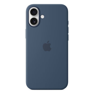 Coque APPLE iPhone 16 Plus MagSafe Denim silicone
