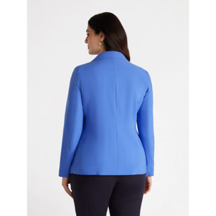Fiorella Rubino - Blazer con botones joya - Light - blue