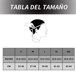 Casco de Moto Doble Visera Cabezal Anticolisión Certificación Europea XL-60 cm