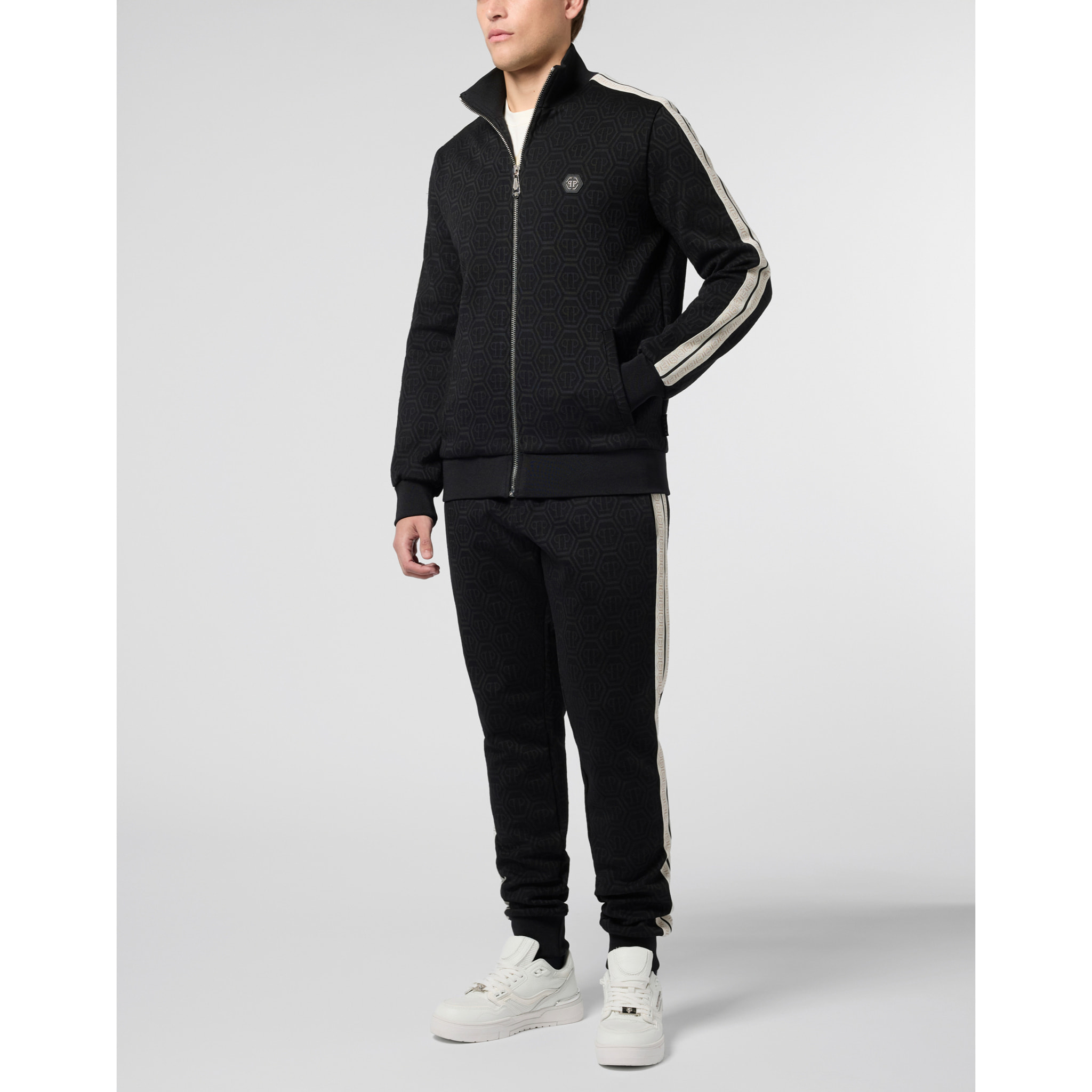 PHILIPP PLEIN Tracksuit Jacket Monogram Monogram