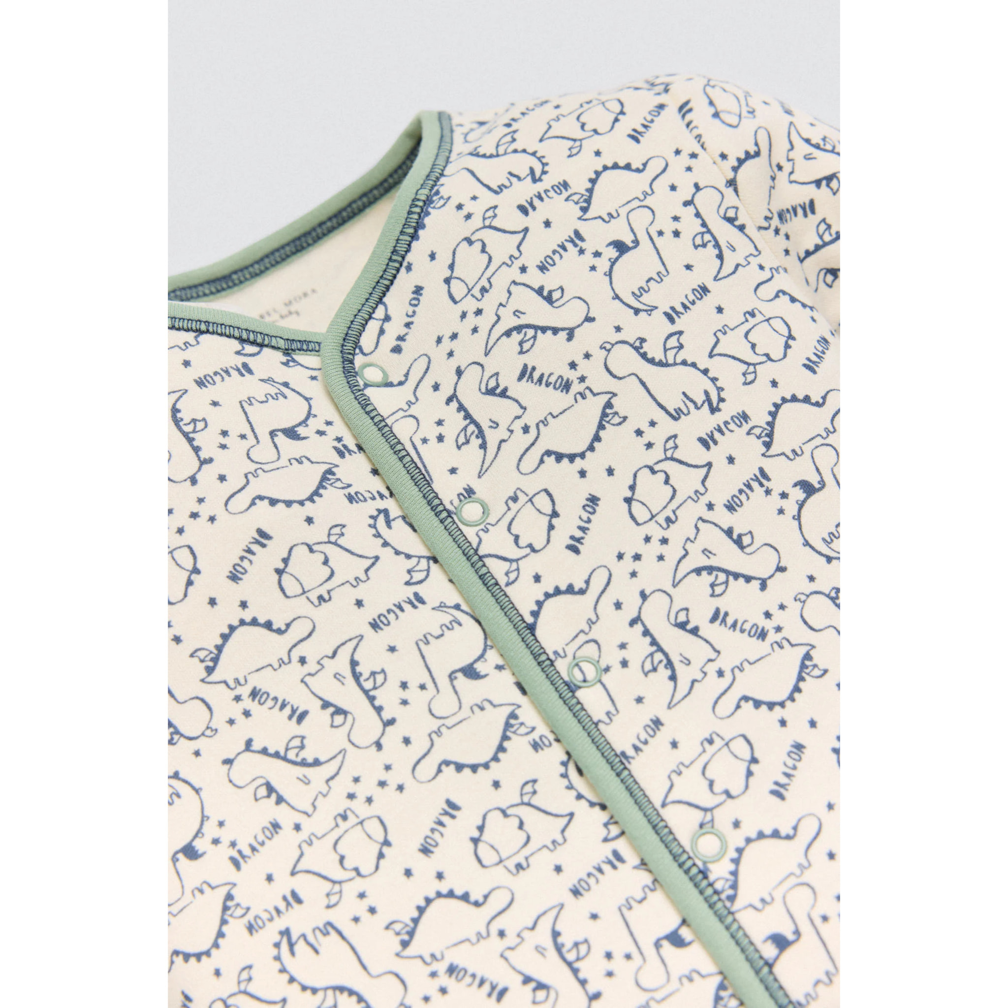 Tutina a maniche lunghe per neonato Dragon Tale