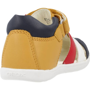 Sandalias Niño de la marca GEOX  modelo S MACCHIA B.A AMARILLO