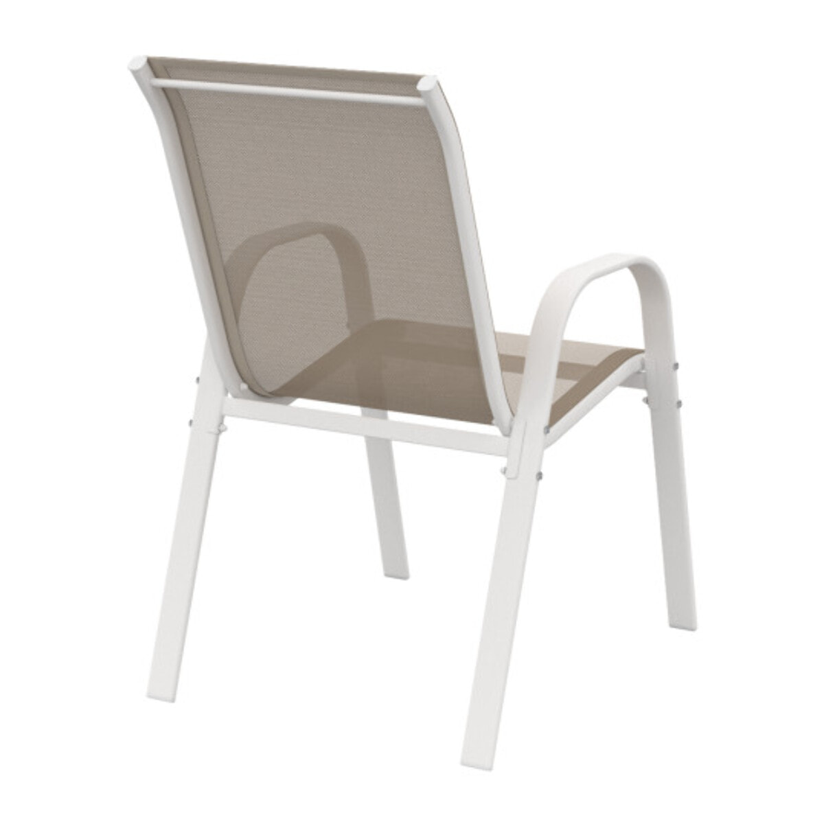Chaises de jardin empilables textilène