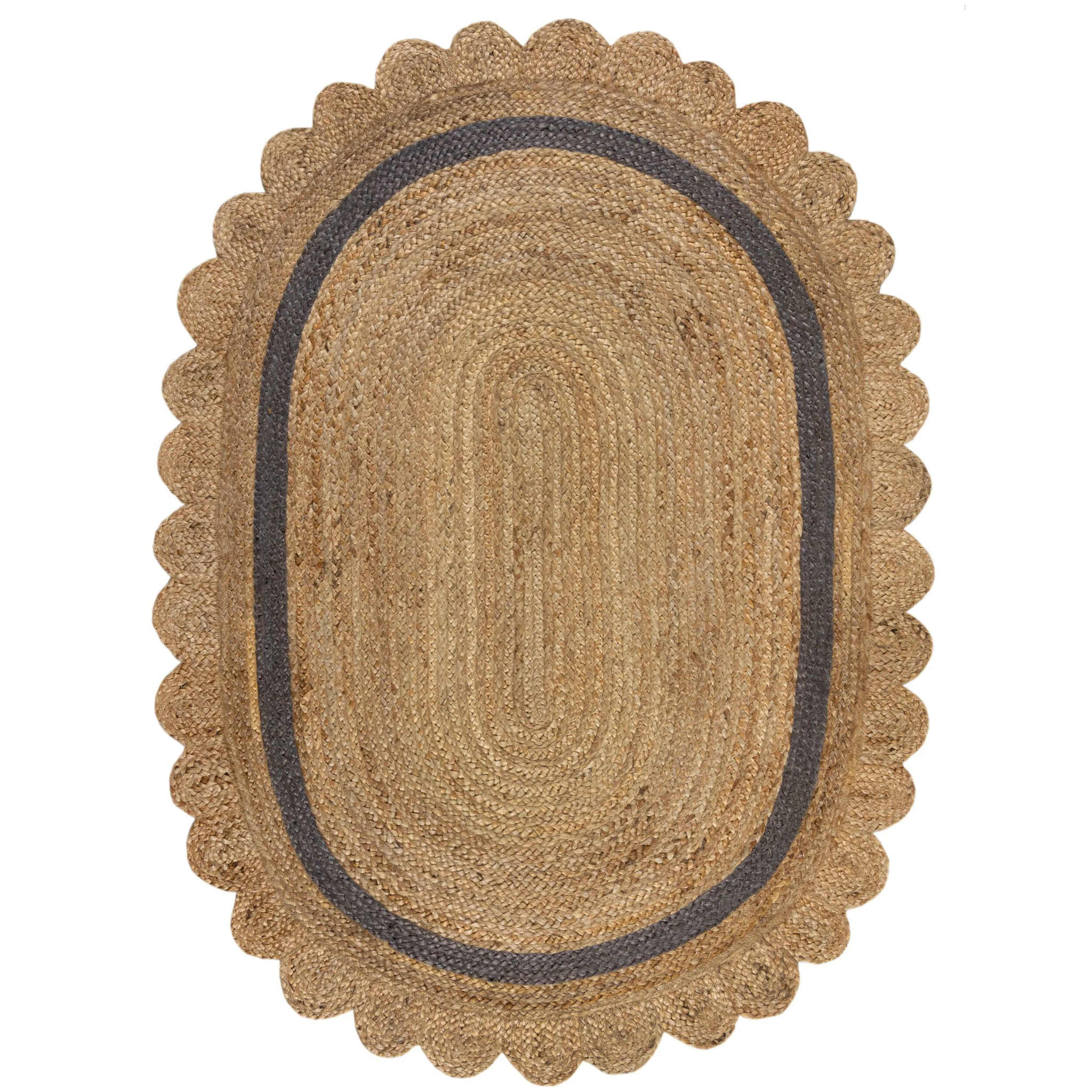 Tapis en jute ovale GRACE