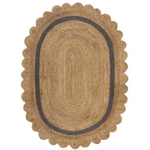 Tapis en jute ovale GRACE